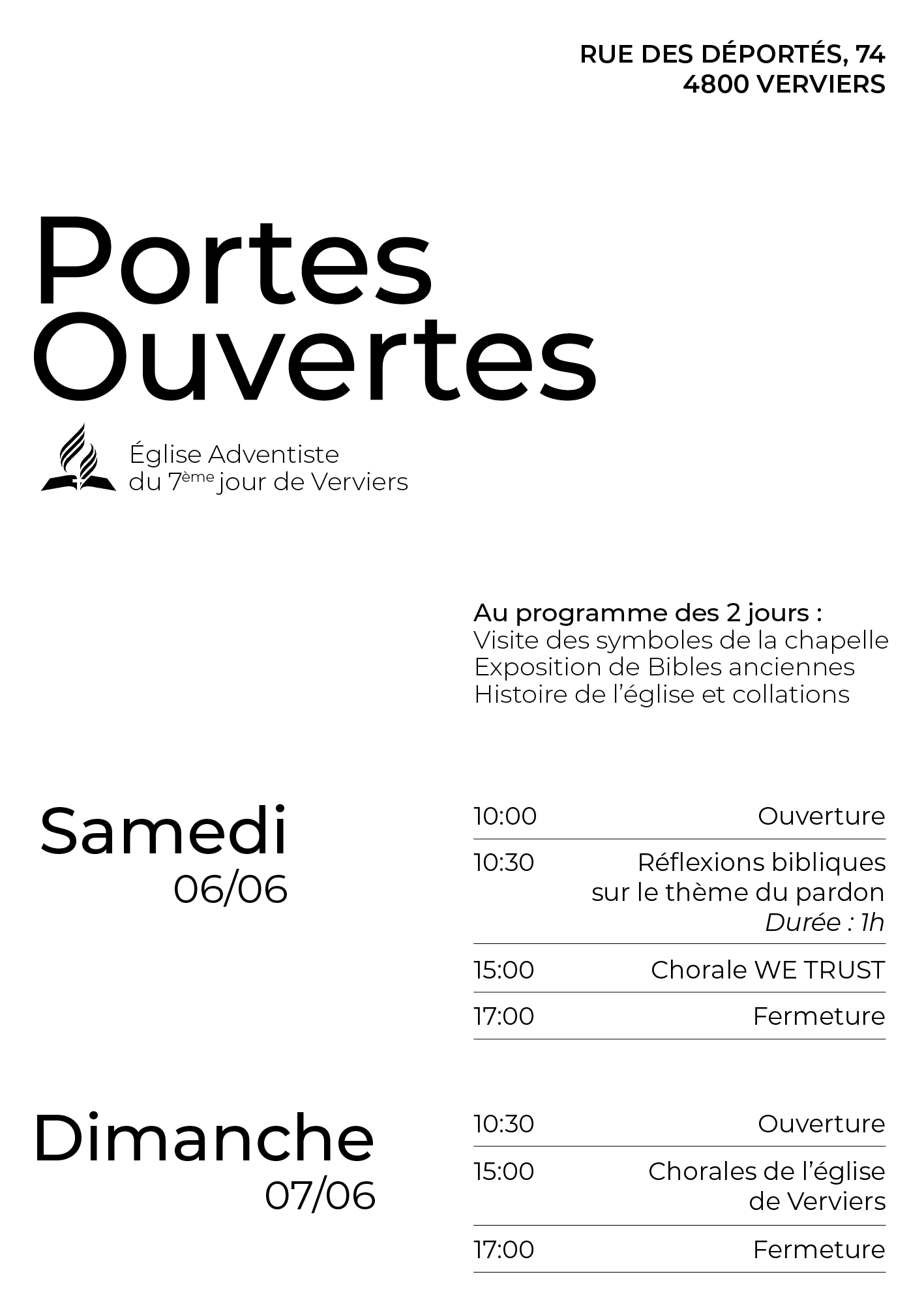- Eglise ouverte 2026 